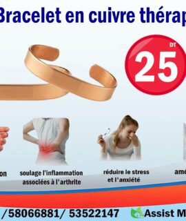 Bracelet en cuivre