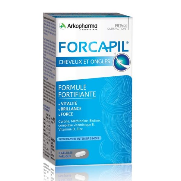 Arkopharma Forcapil Cheveux et Ongles – 180 gélules