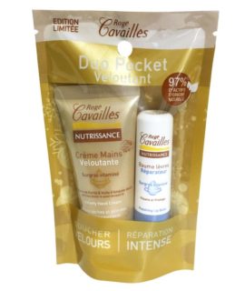 DUO POCKET VELOUTANT CREME MAINS 30 ml+ BAUME LEVRES
