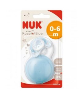 NUK SUCETTE ROSE ET BLEU + BOITE 0-6M