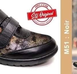 STI LIGHT M51 Chaussure Orthopédique - NOIR & DORE