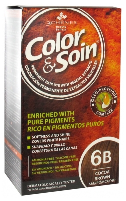 Les 3 Chenes Color & Soin - Marron Cacao - 6B