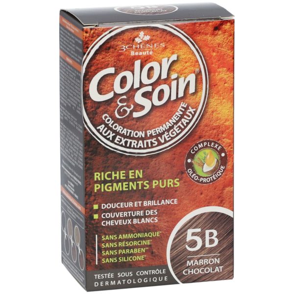 Les 3 Chenes Color & Soin - Marron Chocolat - 5B