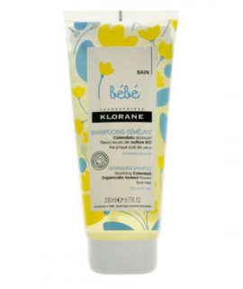 KLORANE Bébé - Shampooing Doux Démêlant, 200 ml