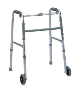 Déambulateur pliant avec 2 roues