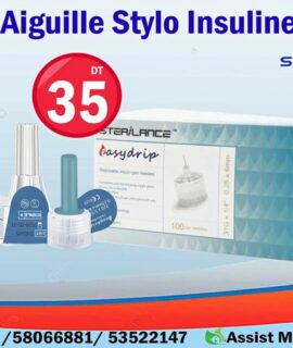 Aiguille pour stylo à insuline - Sterilance Easydrip - 6mm - 100pieces