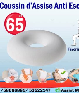 Coussin d'Assise Percé Forme Bouée