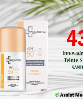INNOVADERM SPF50+ FOND DE TEINT (02) SAND 30ML